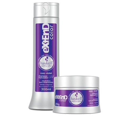 Kit Matizador Extend Color Roxo Violeta Haskell